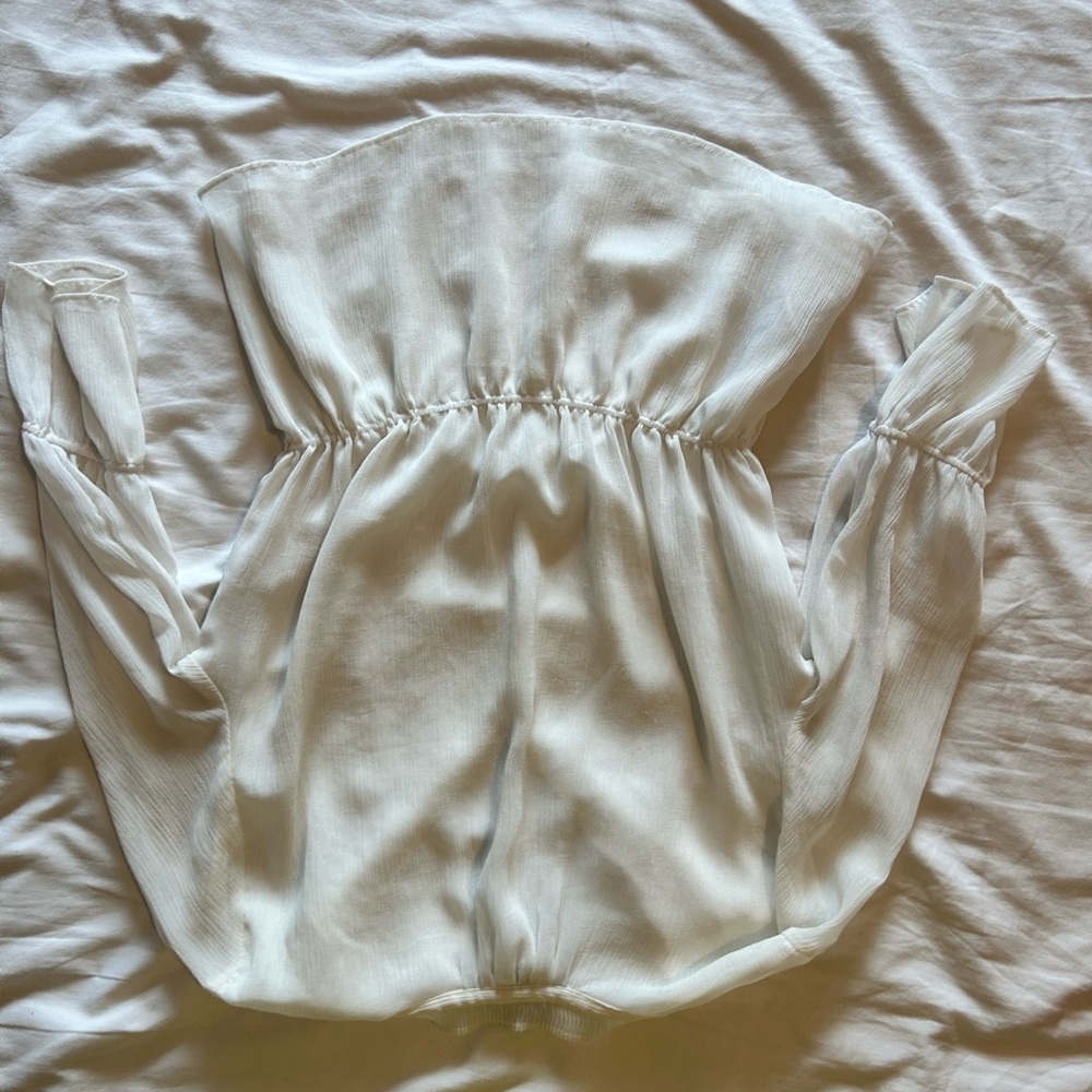 White HM top - Picture 2 of 4